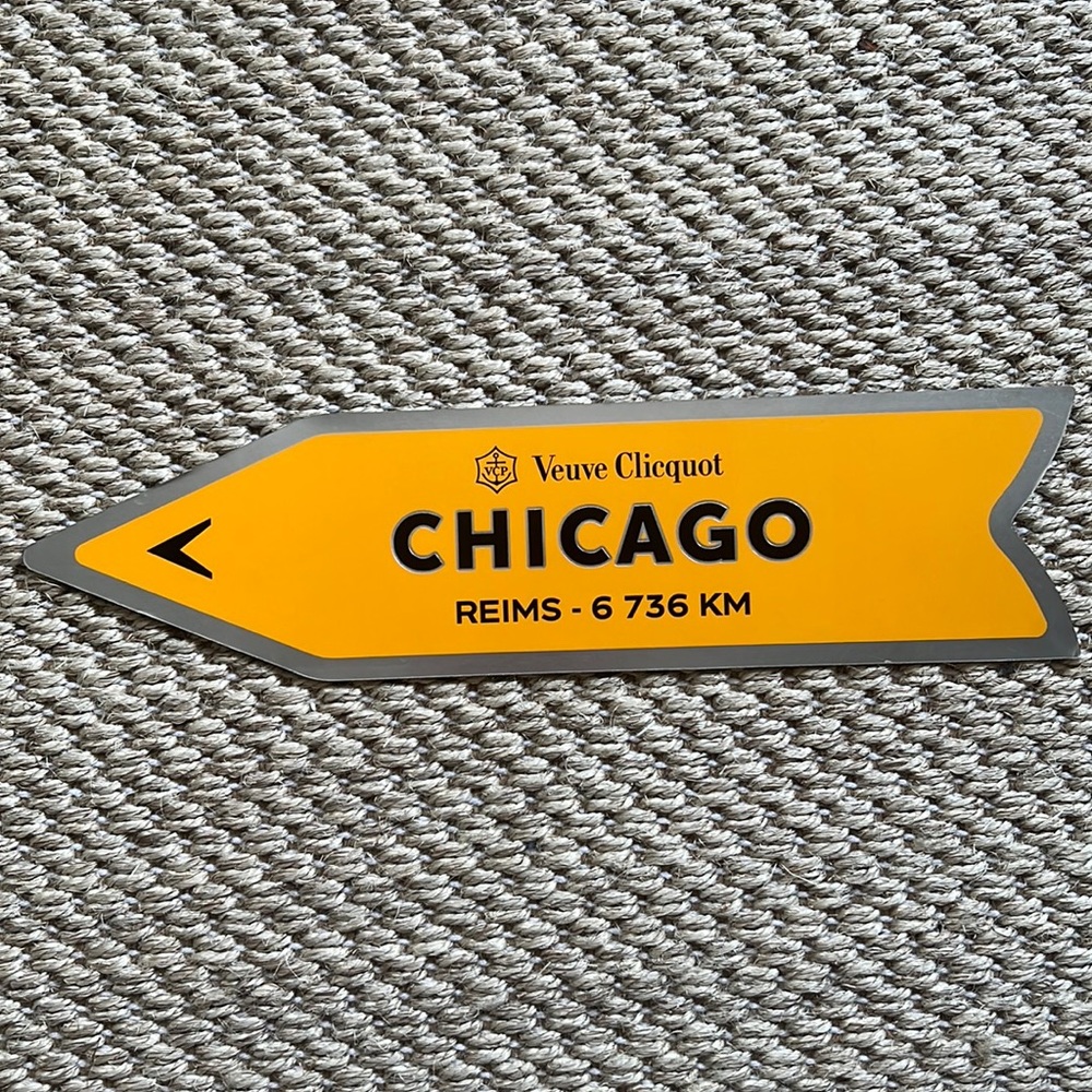 Veuve Clicquot Chicago Magnet